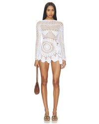 KETTEL ATELIER - Clara Crochet Dress - Lyst