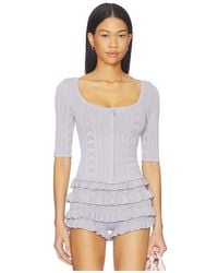 MAJORELLE - Zhavia Cardigan - Lyst
