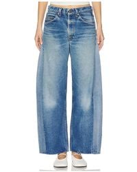 aligrace - Barrel Customs Undone Hem Jeans. Also - Lyst