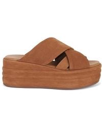 Free People - Wanderbay Flatform Sandal - Lyst