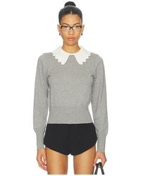 ROAME. - Gracie Knit Top - Lyst