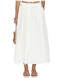 Oddli - JUPE PLEATED en Cream - Lyst