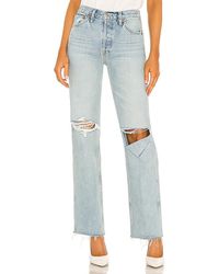 RE/DONE - Originals 90s High Rise Loose Jeans - Lyst