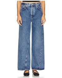 Agolde - Pierna Ancha Twist En Color Azul Talla (También En 24, 25, 26, 27, 28, 29, 30, 31, 32, 33, 34) - Lyst