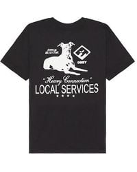 Obey - Heavy Connection T-Shirt - Lyst