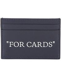 Off-White c/o Virgil Abloh - Bookish Card Holder mit Beschriftung - Lyst