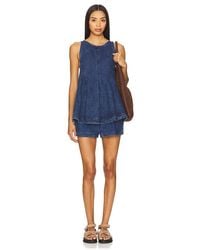 Free People - X Revolve Cassius Denim Set - Lyst