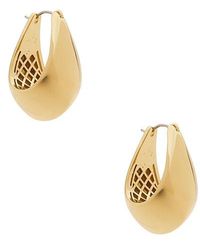 Eddie Borgo - Teardrop Hoop Earrings - Lyst
