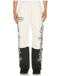 Ed Hardy - Japan Lion Rhinestone Hang Sweatpant - Lyst
