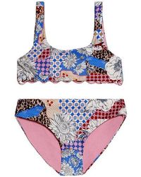 Agua Bendita - Dolce Quilt Bikini Set - Lyst