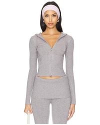 Frankie's Bikinis - Heritage Cloud Knit Hoodie - Lyst