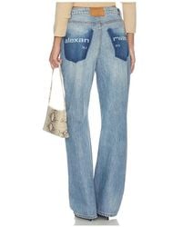 Alexander Wang - Float Jeans With Logo Shadow Pockets - Lyst
