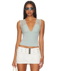 Free People - X Intimately Fp Power Play Cami In Blue Surf - Lyst