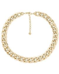 BaubleBar - Michaela Curb Chain Necklace - Lyst