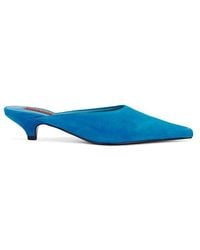 Simon Miller - Suede Arrow Mule Pump - Lyst