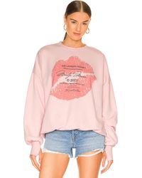 The Laundry Room Marilyn Monroe Kiss Sweater - Pink