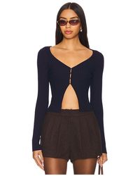superdown - Sierra Knit Top - Lyst