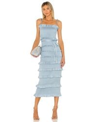 V. Chapman - Lily Midi Dress - Lyst