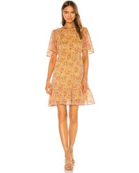 brand: Banjanan Alice Mini Dress - Gelb