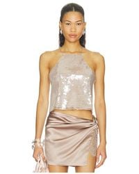 retroféte - Norma Sequin Top - Lyst