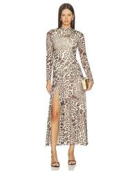 Bardot - Lea Printed Mesh Dress - Lyst