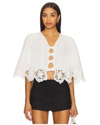 Sea - Top Manga Corta Iyla En Color Blanco Talla (También En M, Xl) - Lyst