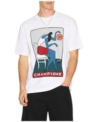 by Parra - Champione T-Shirt - Lyst