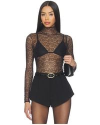 Kiki de Montparnasse - Petite Fleur Ls Turtleneck Top - Lyst