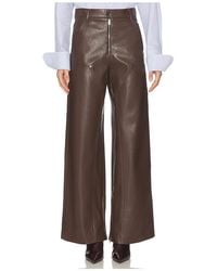 MSGM - PANTALON en Brown - Lyst