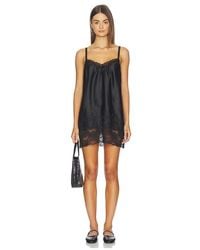 Frankie's Bikinis - First Crush Satin Mini Dress - Lyst