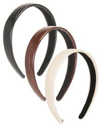 Frasier Sterling - Croc Headband Set - Lyst