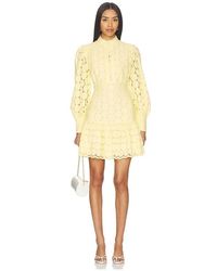 Bardot - Remy Spot Lace Mini Dress - Lyst