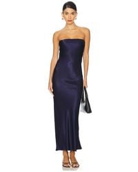 SNDY'S - X Revolve Angel Strapless Midi Dress - Lyst