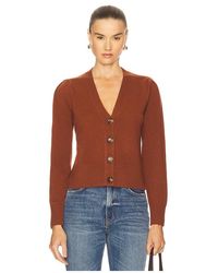 Veronica Beard - Cárdigan Solene En Color Marrón Talla (También En S, Xl, Xs) - Lyst