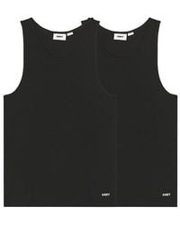 Obey - 2 Pack Standard Rib Tank - Lyst