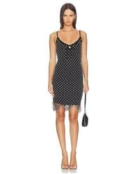 Misha - The Beaded Crochet Mini Dress - Lyst