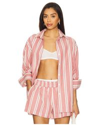 Faithfull the Brand - Camisa Capri En Color Coral Talla En - Lyst