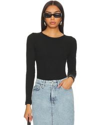 Pistola - Bailey Long Sleeve Crew Neck Bodysuit - Lyst