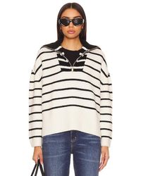Lovers + Friends - Cl?mence Half Zip Pullover - Lyst