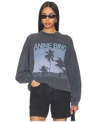 Anine Bing - Miles Palms Sweatshirt - Lyst