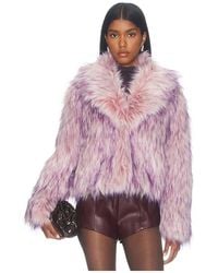 Unreal Fur - Harmony Faux Fur Jacket - Lyst