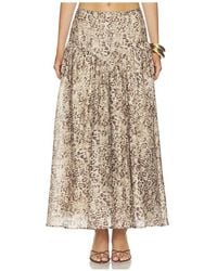 Bardot - Hildie High Waisted Midi Skirt - Lyst
