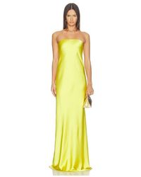 Norma Kamali - Bias Strapless Gown - Lyst