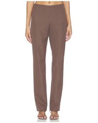 St. Agni - Carter Hose Aus Seiden-Canvas - Lyst