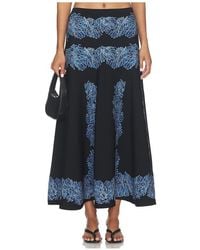 Ulla Johnson - Alessia Knit Jacquard Skirt - Lyst