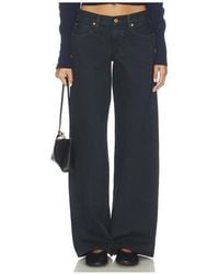 SLVRLAKE Denim - Lexi Low Rise Wide Leg Jeans - Lyst