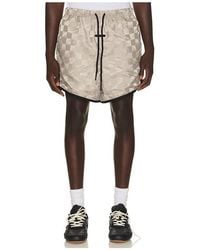 Fear Of God - Checkered Gym Short - Lyst