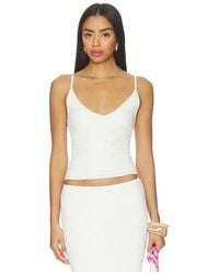 Asta Resort - Pointelle Carolina Camisole - Lyst