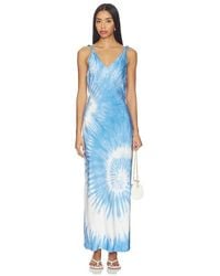 LNA - Sicily Tie Dye Dress - Lyst