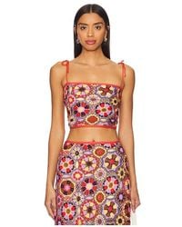 Agua Bendita - Vicky クロップトップ - Lyst